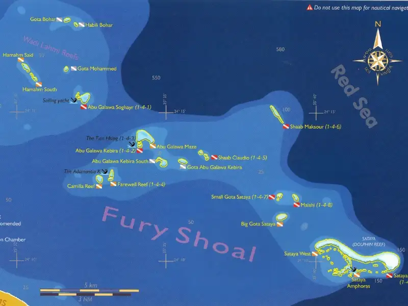 Fury Shoals Récifs